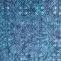 Preview: BLUE - Chrome - Batikstoff aus Indonesien